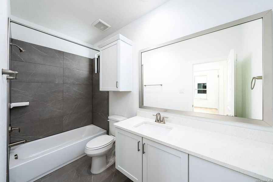 Furnished interior view inside a new home in Victoria Commons, San Antonio (Image 10).