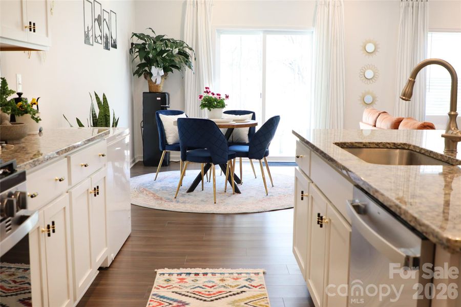 Furnished interior view inside a new home in , Monroe (Image 11).