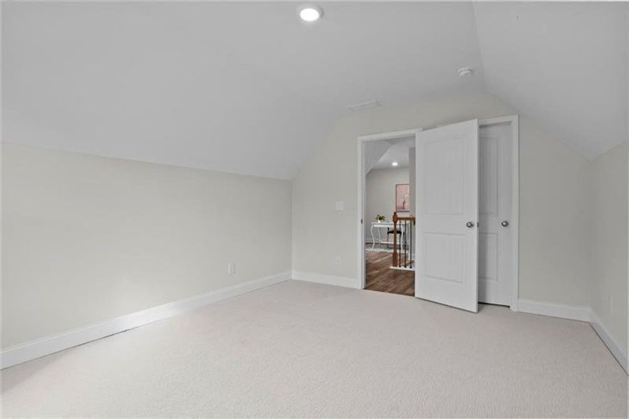 Spacious, unfurnished interior of a new home in Stratford at NatureWalk, Dallas (Image 21).