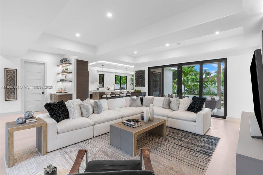 Furnished interior view inside a new home in , Delray Beach (Image 3).
