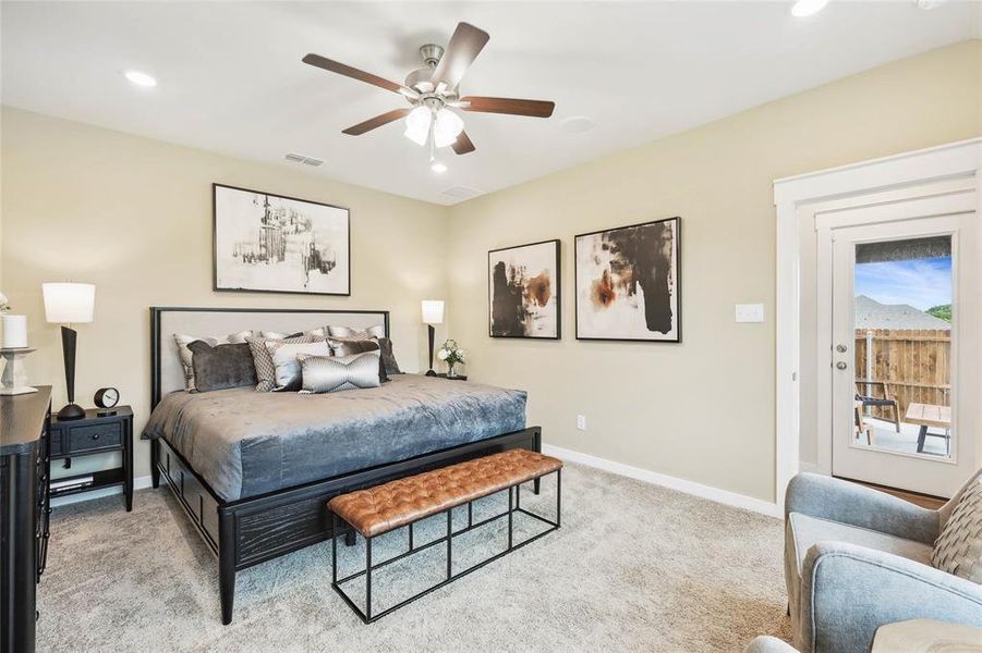 Furnished interior view inside a new home in Simpson Crossing, Princeton (Image 34). Furnished interior view inside a new home in Simpson Crossing, Princeton (Image 34).