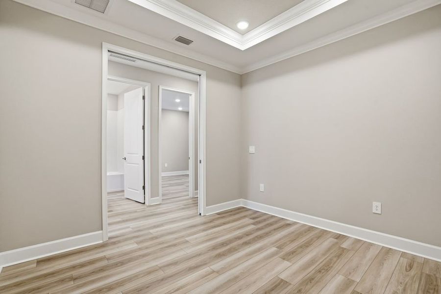 Spacious, unfurnished interior of a new home in Esplanade at Azario Lakewood Ranch, Lakewood Ranch (Image 18). Spacious, unfurnished interior of a new home in Esplanade at Azario Lakewood Ranch, Lakewood Ranch (Image 18).