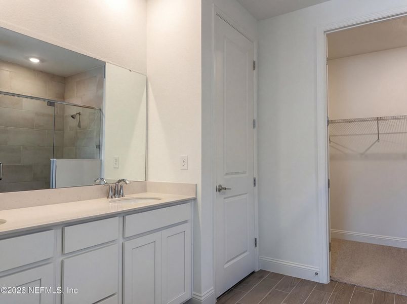 Furnished interior view inside a new home in , St. Johns (Image 8).