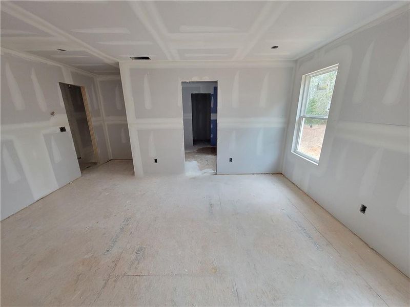 In-progress construction of a new home in The Estates at Casteel, Bethlehem, GA (Image 7).