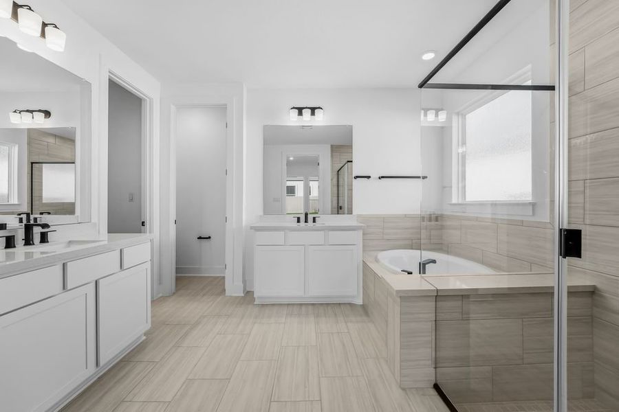 Furnished interior view inside a new home in Santa Rita Ranch, Liberty Hill (Image 4).