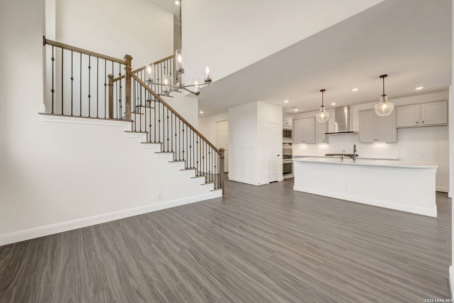 Spacious, unfurnished interior of a new home in Davis Ranch 50', San Antonio (Image 35).