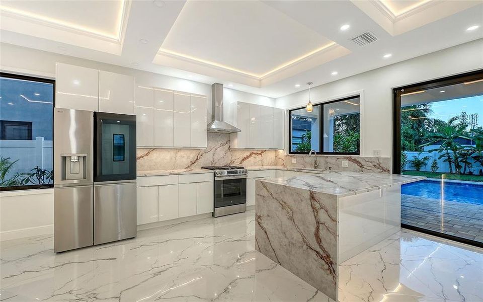 Furnished interior view inside a new home in , Sarasota (Image 11).
