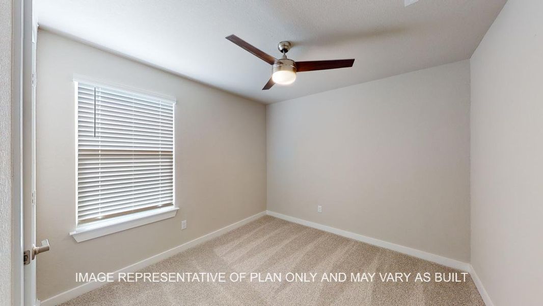 Representative unfurnished interior of a home built from the Caden by D.R. Horton in Yowell Ranch, Killeen (Image 23).