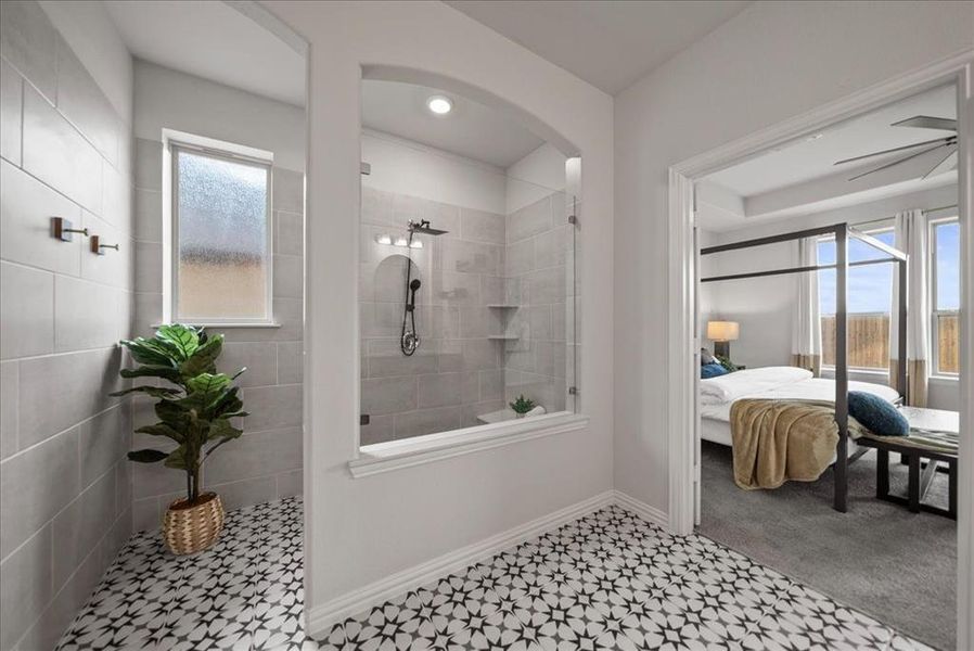 Furnished interior view inside a new home in , Little Elm (Image 10).