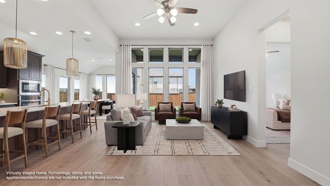 Furnished interior view inside a new home in Lakewood Village, Lakewood Village (Image 5). Furnished interior view inside a new home in Lakewood Village, Lakewood Village (Image 5).