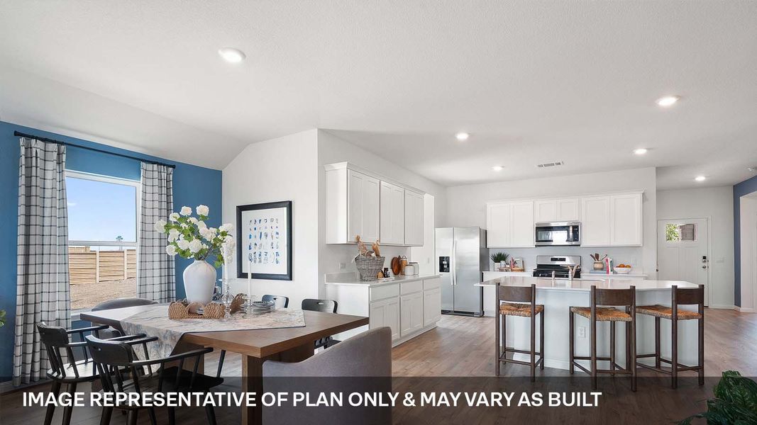 Furnished interior view inside a new home in Monarch Ranch, Manor (Image 20).