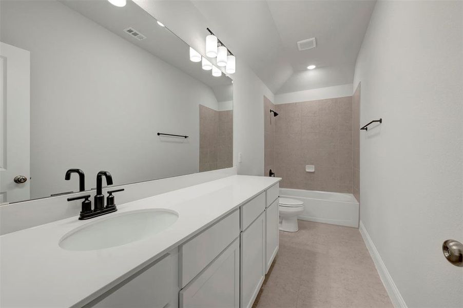 Furnished interior view inside a new home in Aster Park, McKinney (Image 11).