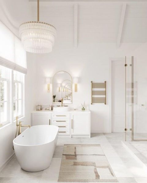 Furnished interior view inside a new home in , Atlanta (Image 18).