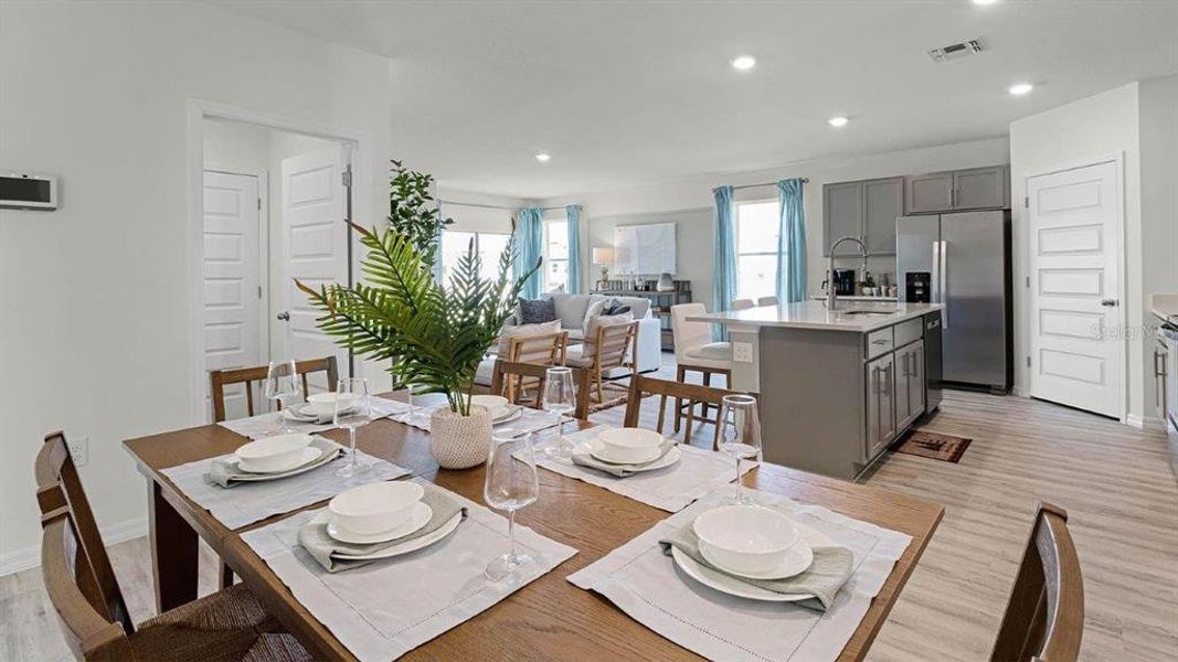 Furnished interior view inside a new home in , Lakeland (Image 22). Furnished interior view inside a new home in , Lakeland (Image 22).