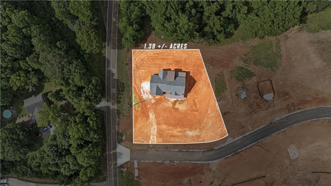 Site preparation for new homesites in , Cornelia (Image 36).