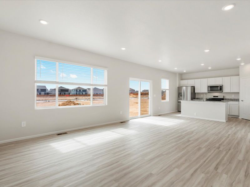 Spacious, unfurnished interior of a new home in Westgate, Greeley (Image 8). Spacious, unfurnished interior of a new home in Westgate, Greeley (Image 8).