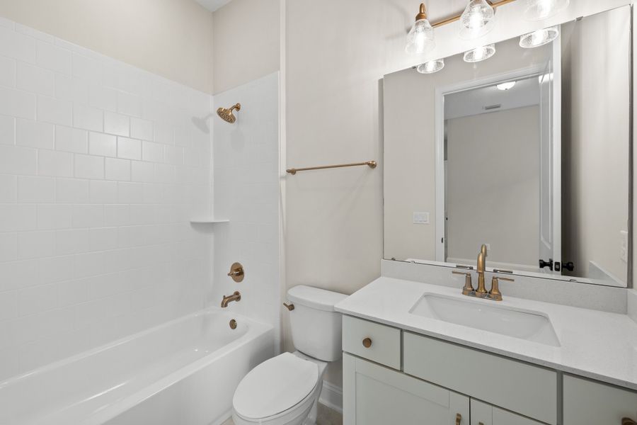 Representative furnished interior of a home built from the Aurora by Riverside Homes in Hidden Creek at SilverLeaf Phase 1, St. Augustine (Image 19).
