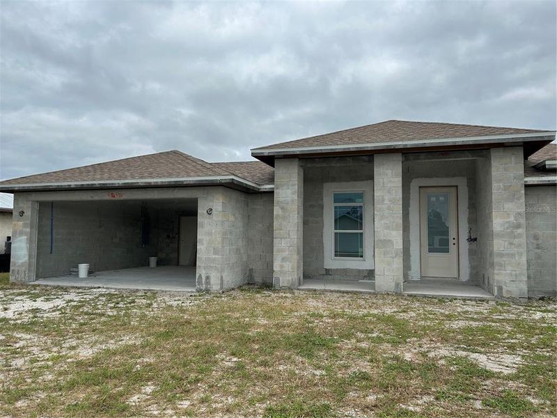 Exterior details and patio area of a home in , Rotonda West (Image 3).