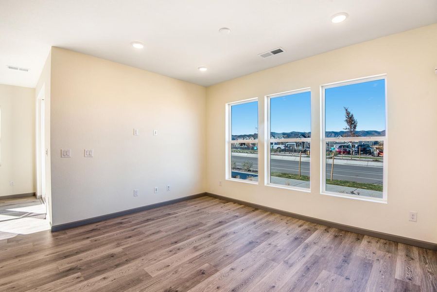 Representative unfurnished interior of a home built from the C by Tri Pointe Homes in Westside Crossing, Berthoud (Image 16).