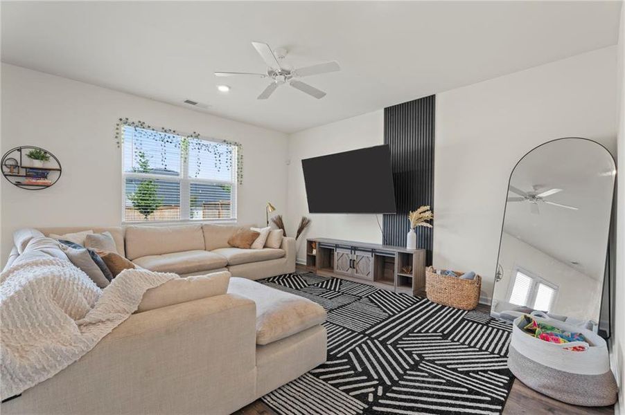 Furnished interior view inside a new home in , Hampton (Image 18). Furnished interior view inside a new home in , Hampton (Image 18).