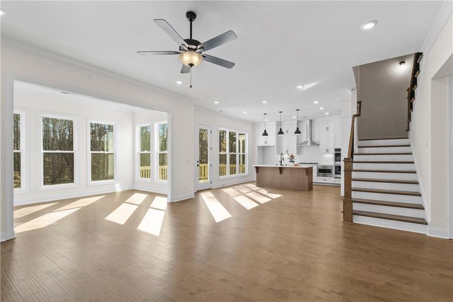 Spacious, unfurnished interior of a new home in Aberdeen, Hoschton (Image 28).