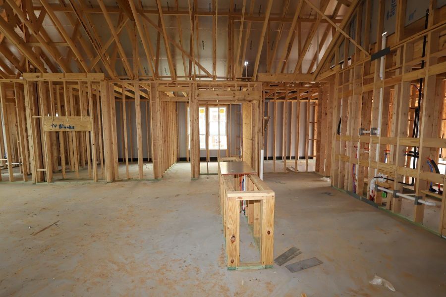 In-progress construction of a new home in Dunham Pointe, Cypress, TX (Image 15). In-progress construction of a new home in Dunham Pointe, Cypress, TX (Image 15).