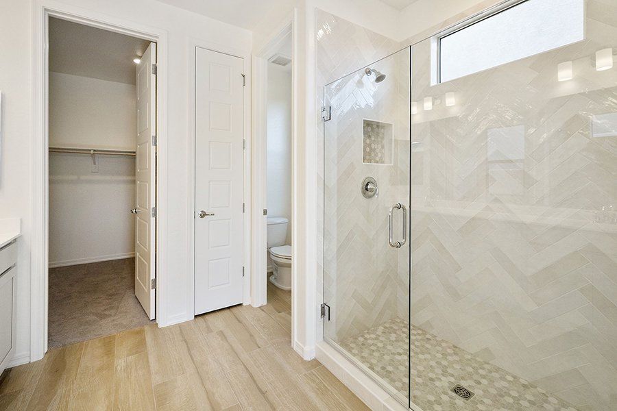 Furnished interior view inside a new home in Windrose V, Waddell (Image 8).