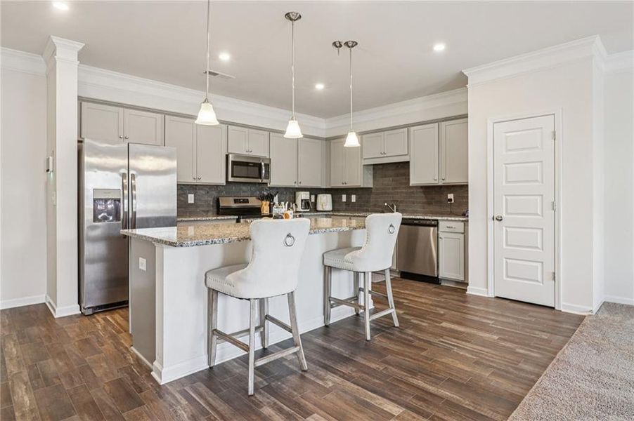Furnished interior view inside a new home in , Powder Springs (Image 8).