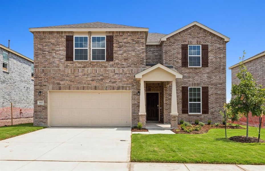 NEW CONSTRUCTION: Beautiful two-story home available at Whitewing Trails in Princeton