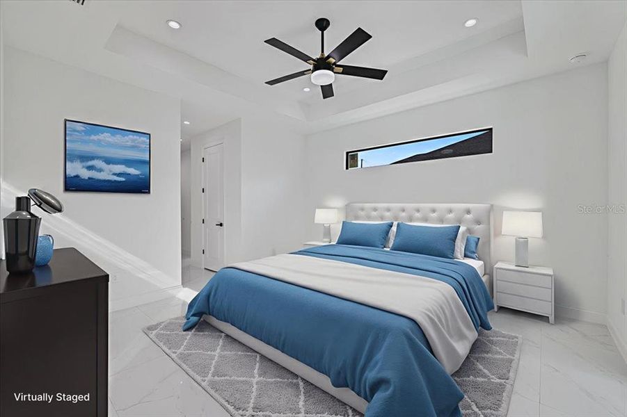 Furnished interior view inside a new home in , Cape Coral (Image 16).