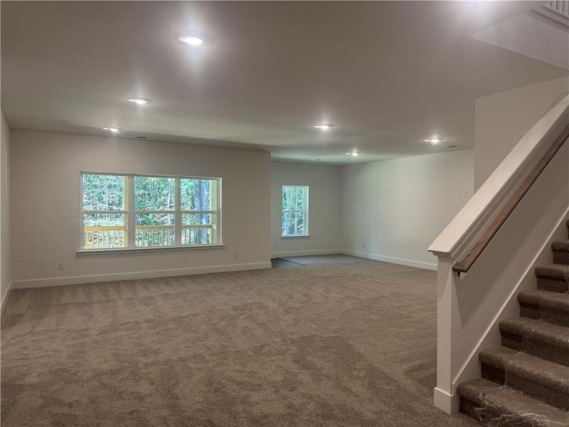Spacious, unfurnished interior of a new home in The Fields of Walnut Creek, Pendergrass (Image 22).