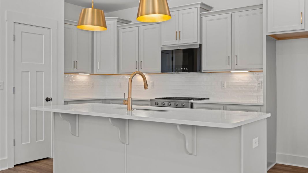 Furnished interior view inside a new home in Pleasant Falls, Moore (Image 12).