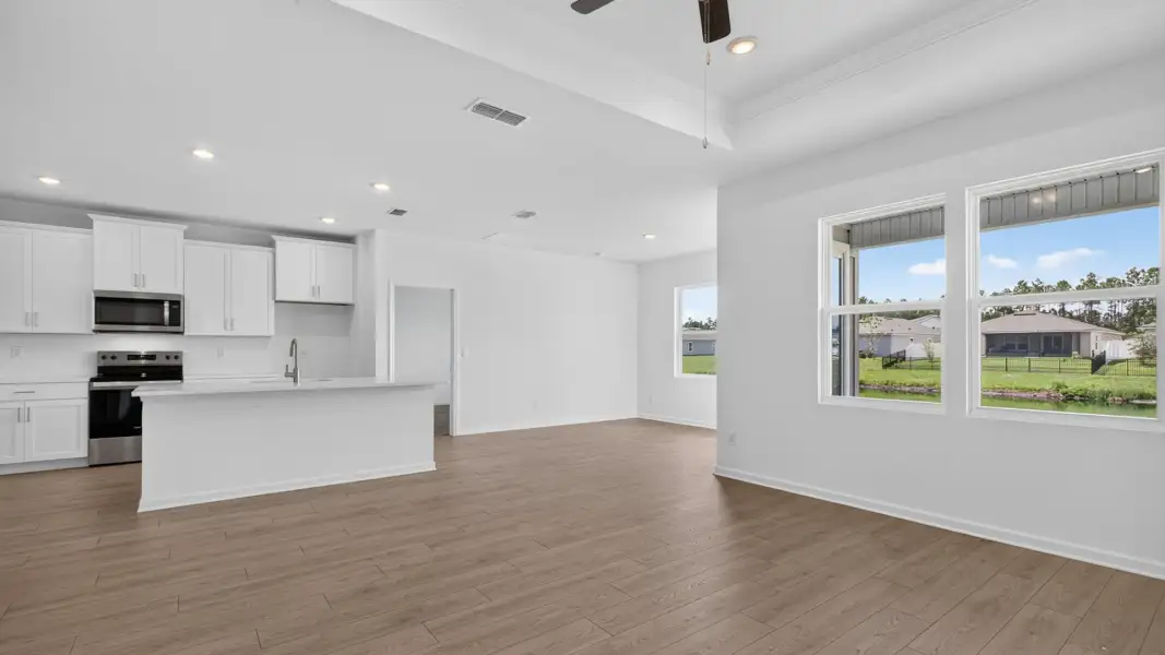 Spacious, unfurnished interior of a new home in Bridle Creek, Jacksonville (Image 12). Spacious, unfurnished interior of a new home in Bridle Creek, Jacksonville (Image 12).