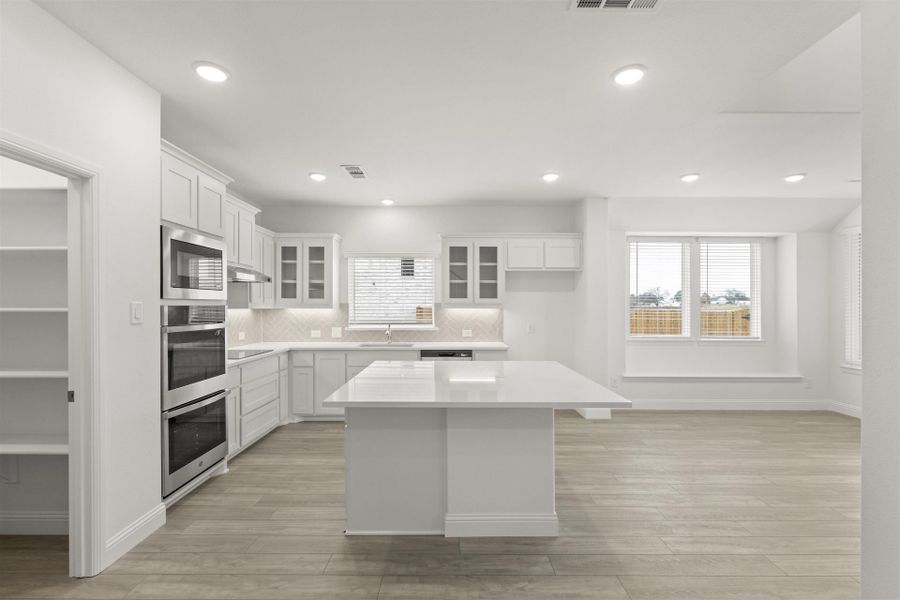 Furnished interior view inside a new home in Elevon, Lavon (Image 7). Furnished interior view inside a new home in Elevon, Lavon (Image 7).