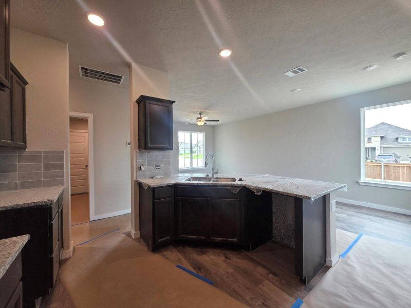 In-progress construction of a new home in Vintage Farms, Brenham, TX (Image 12).