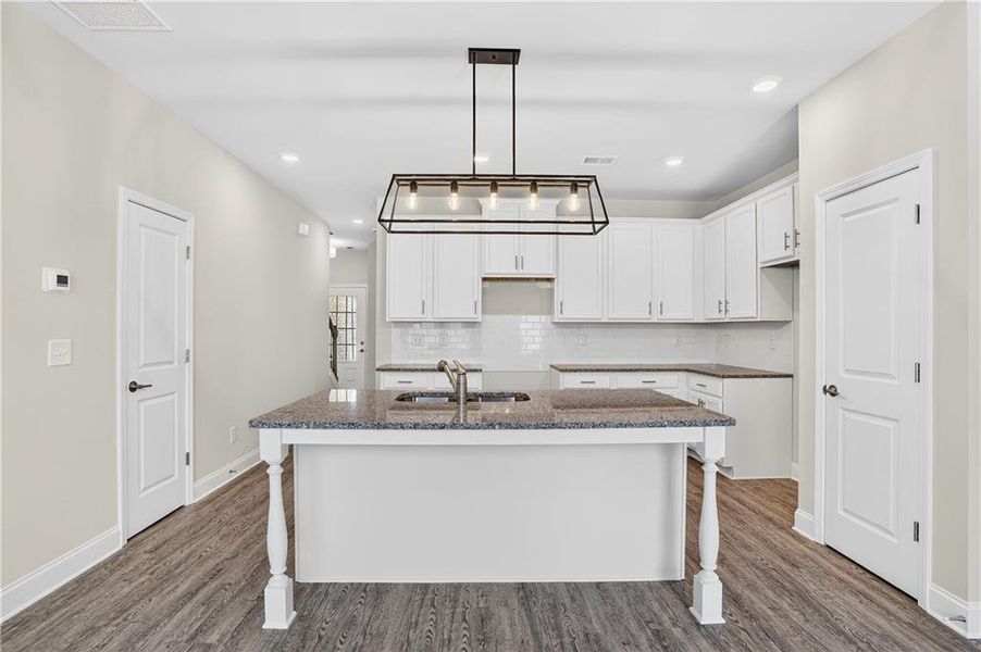 Furnished interior view inside a new home in Morning Creek Forest, South Fulton (Image 5).