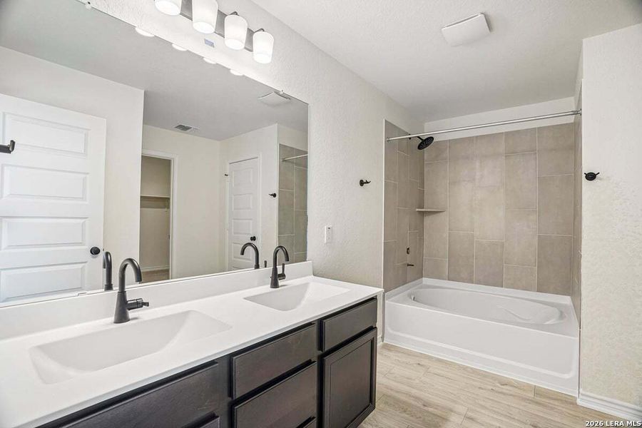 Furnished interior view inside a new home in Legend Heights - Heritage Collection, New Braunfels (Image 5).