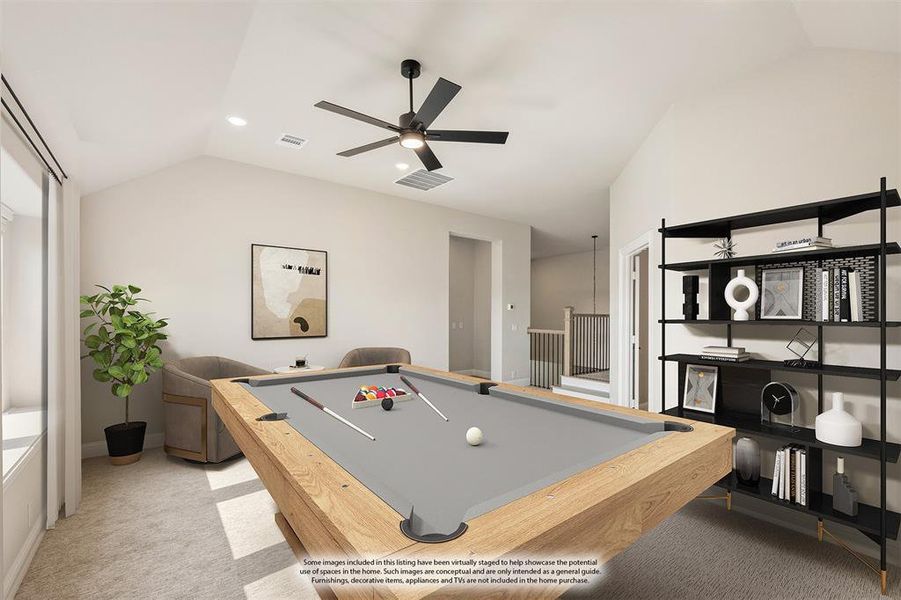 Furnished interior view inside a new home in Rockwood 90, Mansfield (Image 7). Furnished interior view inside a new home in Rockwood 90, Mansfield (Image 7).