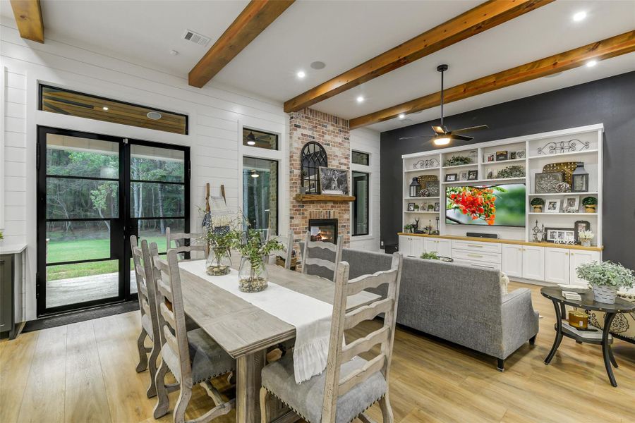 Furnished interior view inside a new home in , Montgomery (Image 8).
