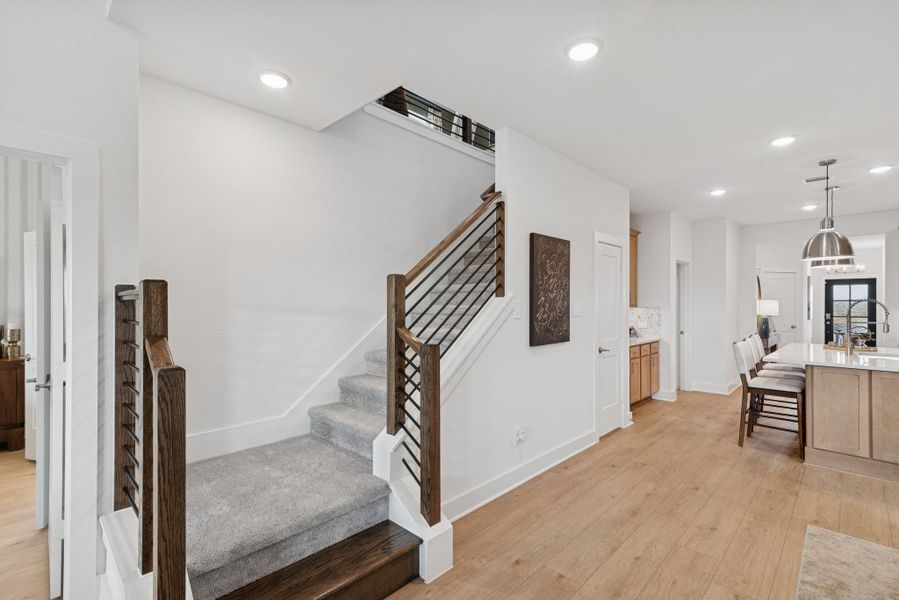 Furnished interior view inside a new home in Wildrye, Waller (Image 20).