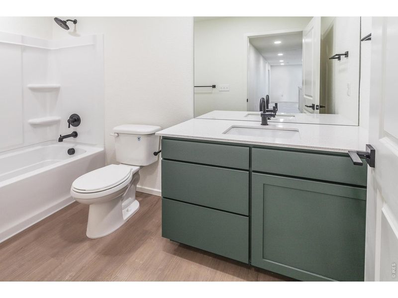 Furnished interior view inside a new home in , Fort Collins (Image 13).