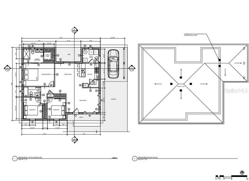 2D floor plan layout of this home in , Ocala, FL (Image 2).