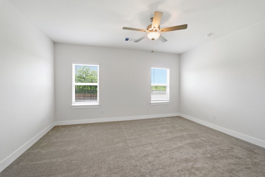 Spacious, unfurnished interior of a new home in Sagebrook, Argyle (Image 41). Spacious, unfurnished interior of a new home in Sagebrook, Argyle (Image 41).
