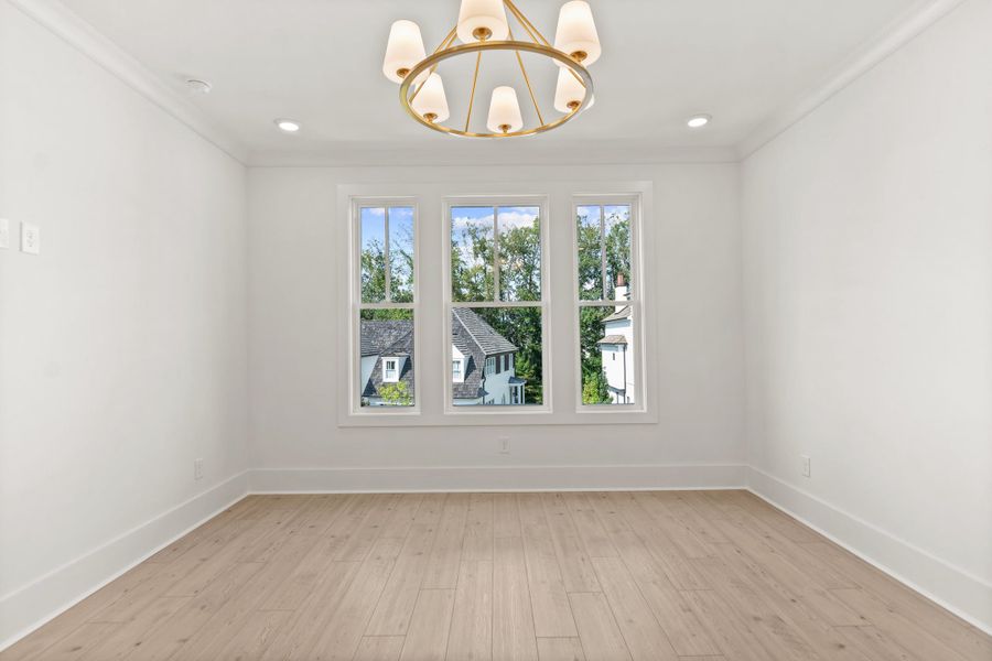 Representative unfurnished interior of a home built from the The McCollum by The Providence Group in Park Walke, Alpharetta (Image 38).