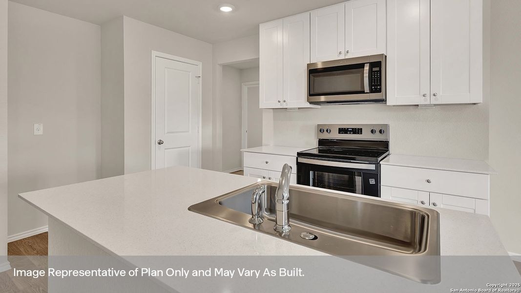 Furnished interior view inside a new home in Spring Valley, New Braunfels (Image 5).