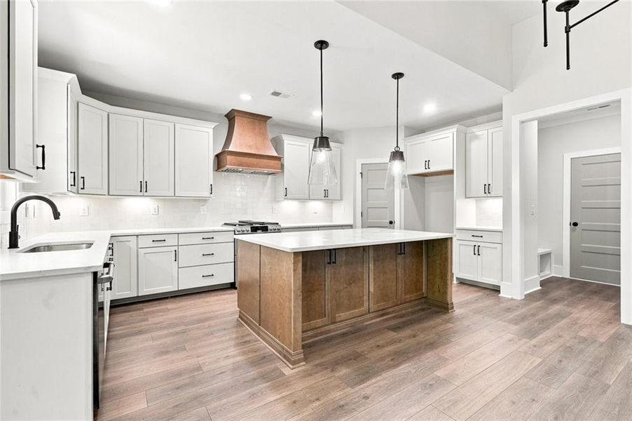 Furnished interior view inside a new home in , Marietta (Image 9).