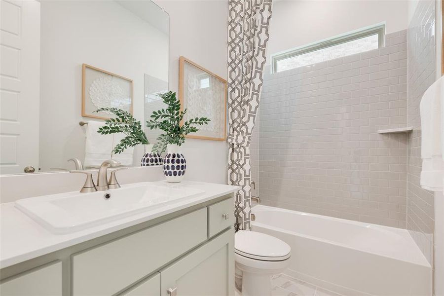 Furnished interior view inside a new home in Bayside, Rowlett (Image 30).
