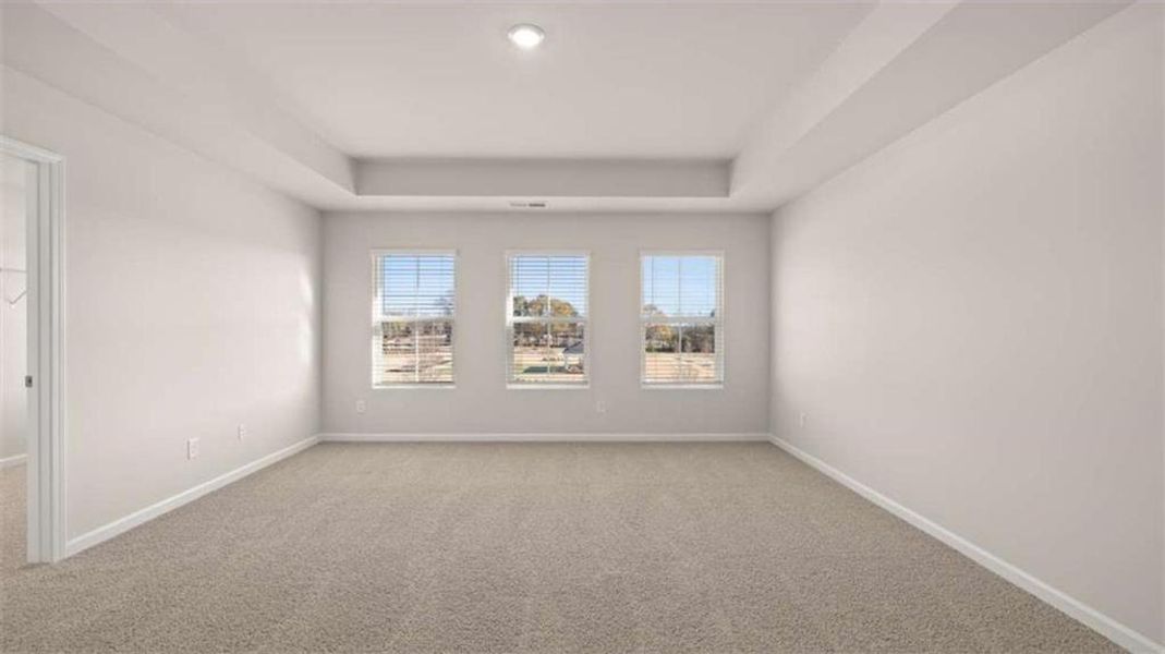 Spacious, unfurnished interior of a new home in Brookland Commons, Monroe (Image 22).