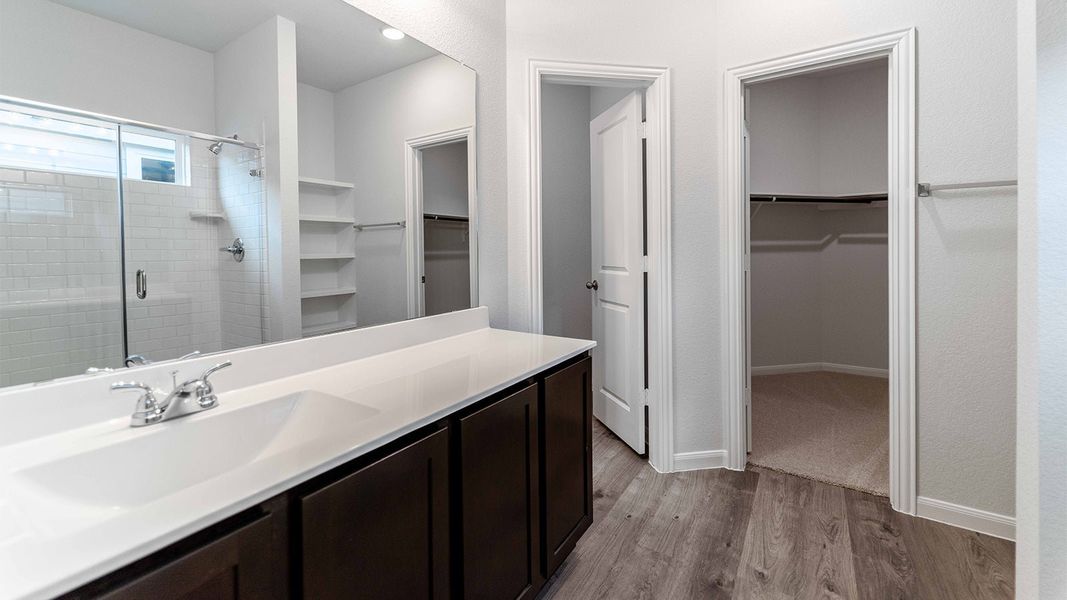Furnished interior view inside a new home in Sunset Oaks, Maxwell (Image 4).