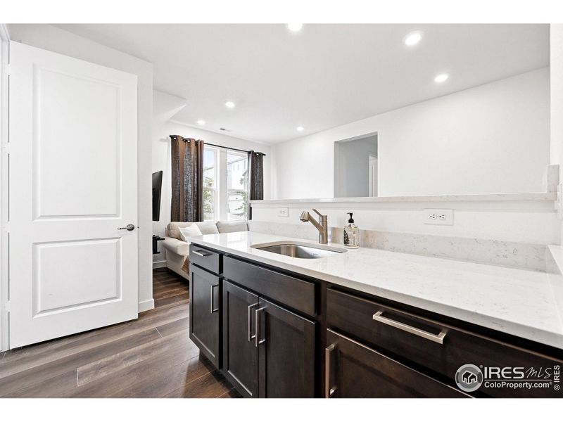 Furnished interior view inside a new home in Silo: The Skyline Collection, Lafayette (Image 8).